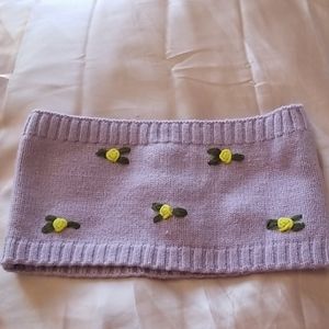 COPY - Forever21 floral sweater tube top